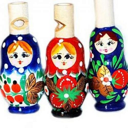 Свистулька "матрёшка"