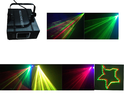 Animation laser LB1000-RGBW (RGBW01)
